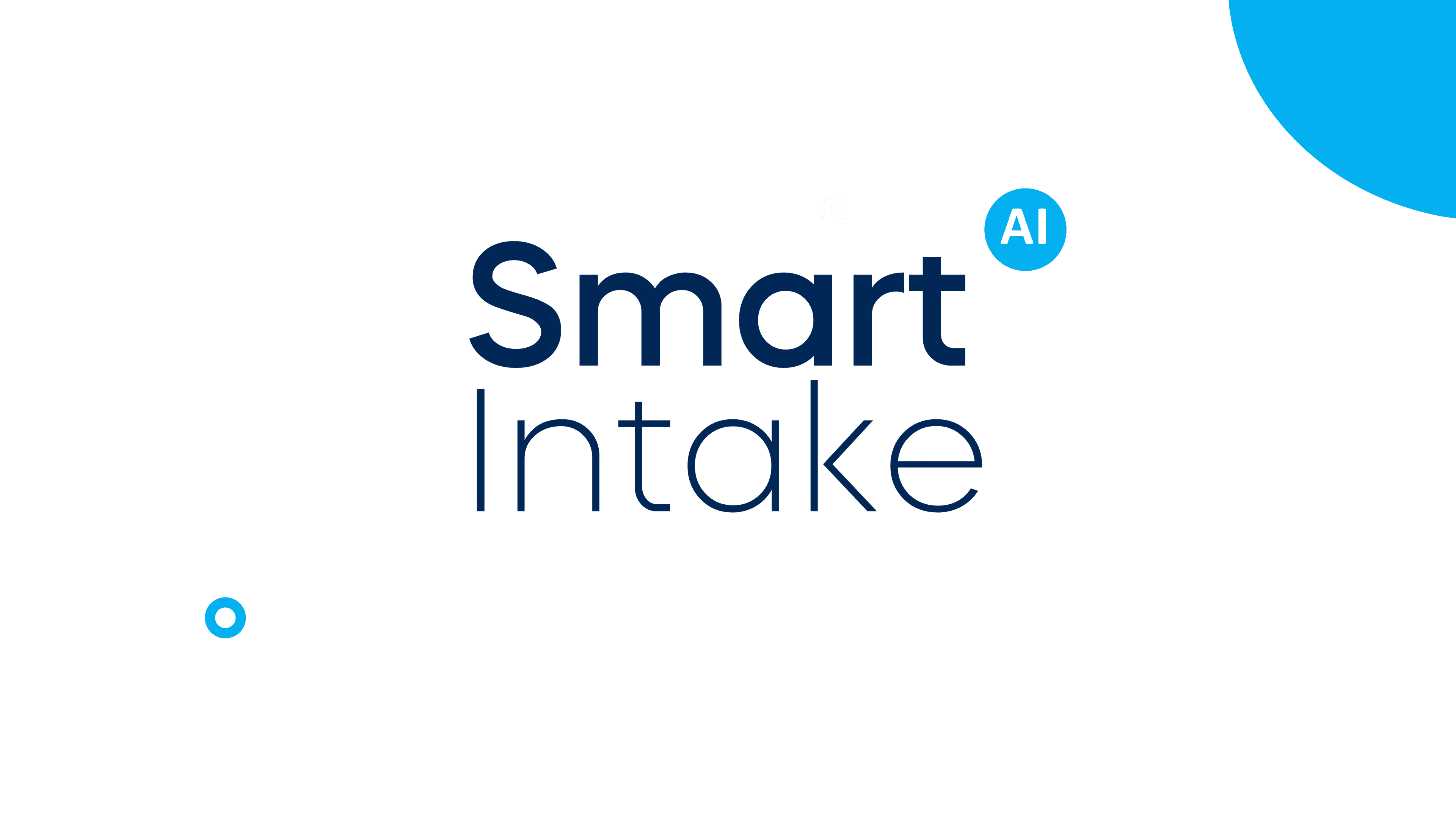 Meer dan een Tool: Een Introductie tot het SmartIntake AI Platform